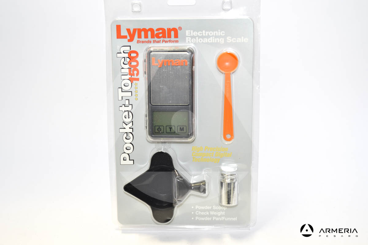 Bilancia bilancina elettronica Lyman Pocket Touch 1500