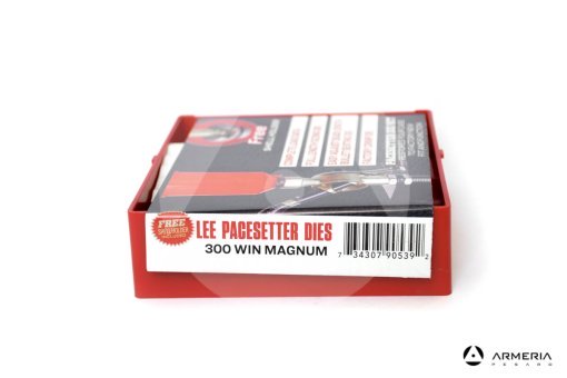 Dies Lee Pacesetter calibro 300 Win Magnum- Shell Holder omaggio