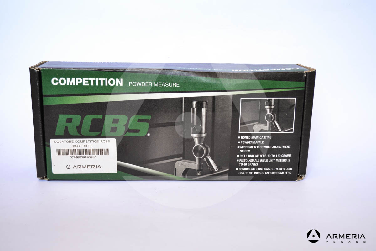 Dosatore-combo-RCBS-Competition-powder-measure-rifle-98909 Dosatore-combo-RCBS-Competition-powder-measure-rifle-98909