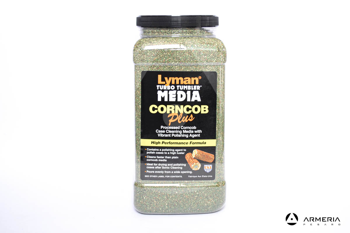 Graniglia Lyman Turbo Tumbler Media Corncob Plus - Verde