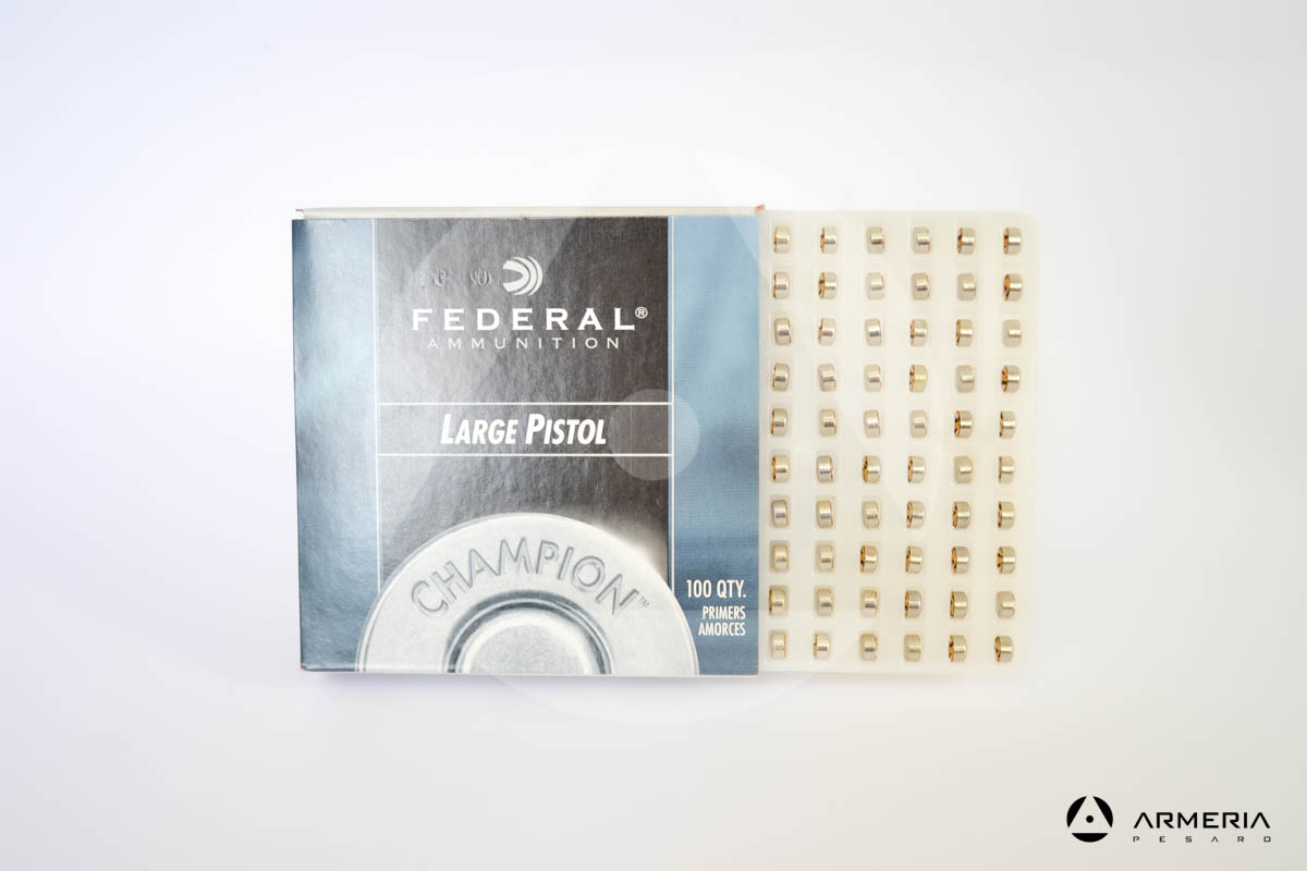 Inneschi Federal 150 Large Pistol Primers - 100 pezzi_1 -1