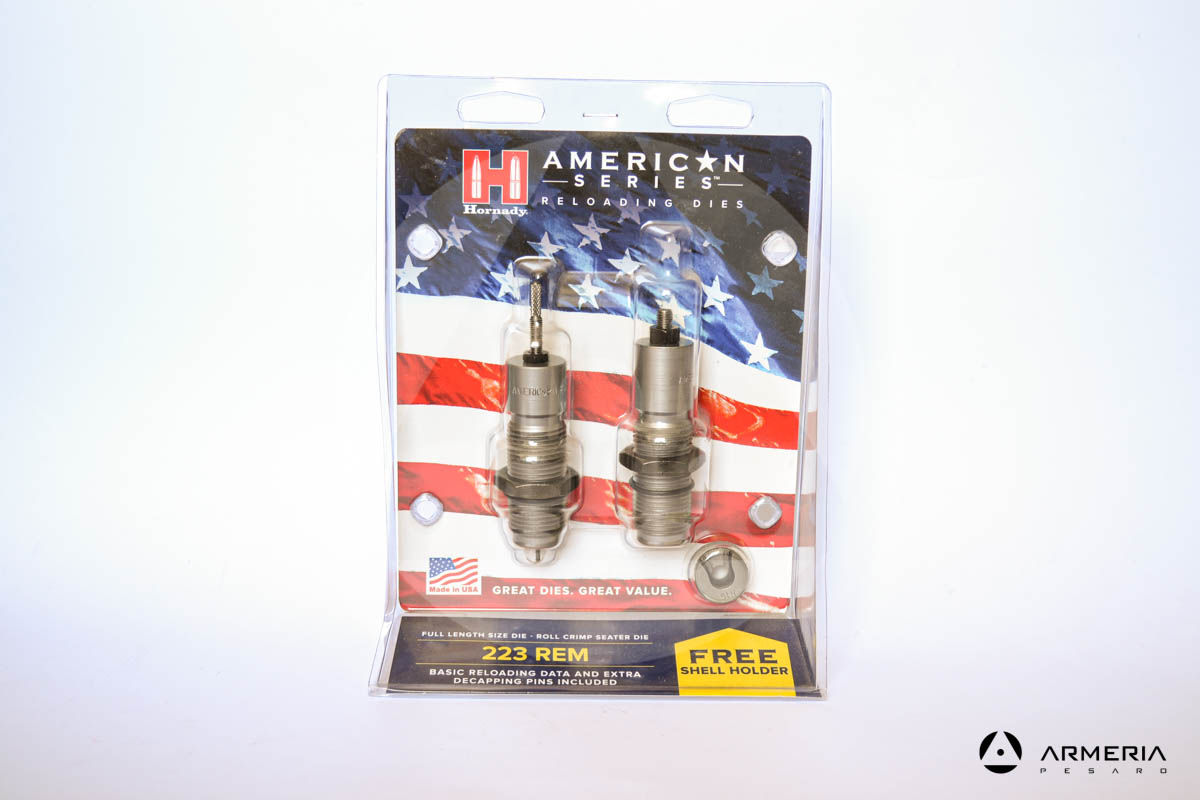 Kit Dies Hornady calibro 223 Rem - full lenght size die