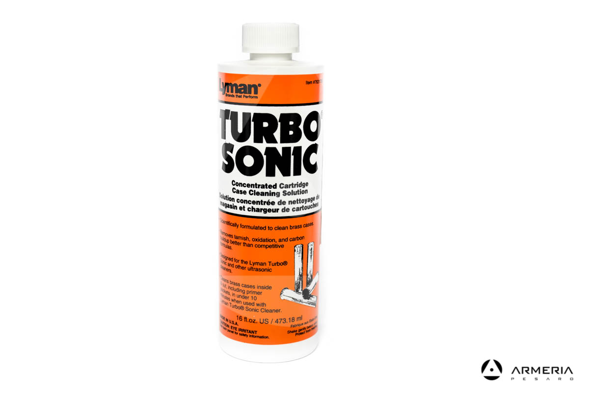 Liquido Lyman Turbo Sonic per pulizia bossoli 473 ml Liquido Lyman Turbo Sonic per pulizia bossoli 473 ml