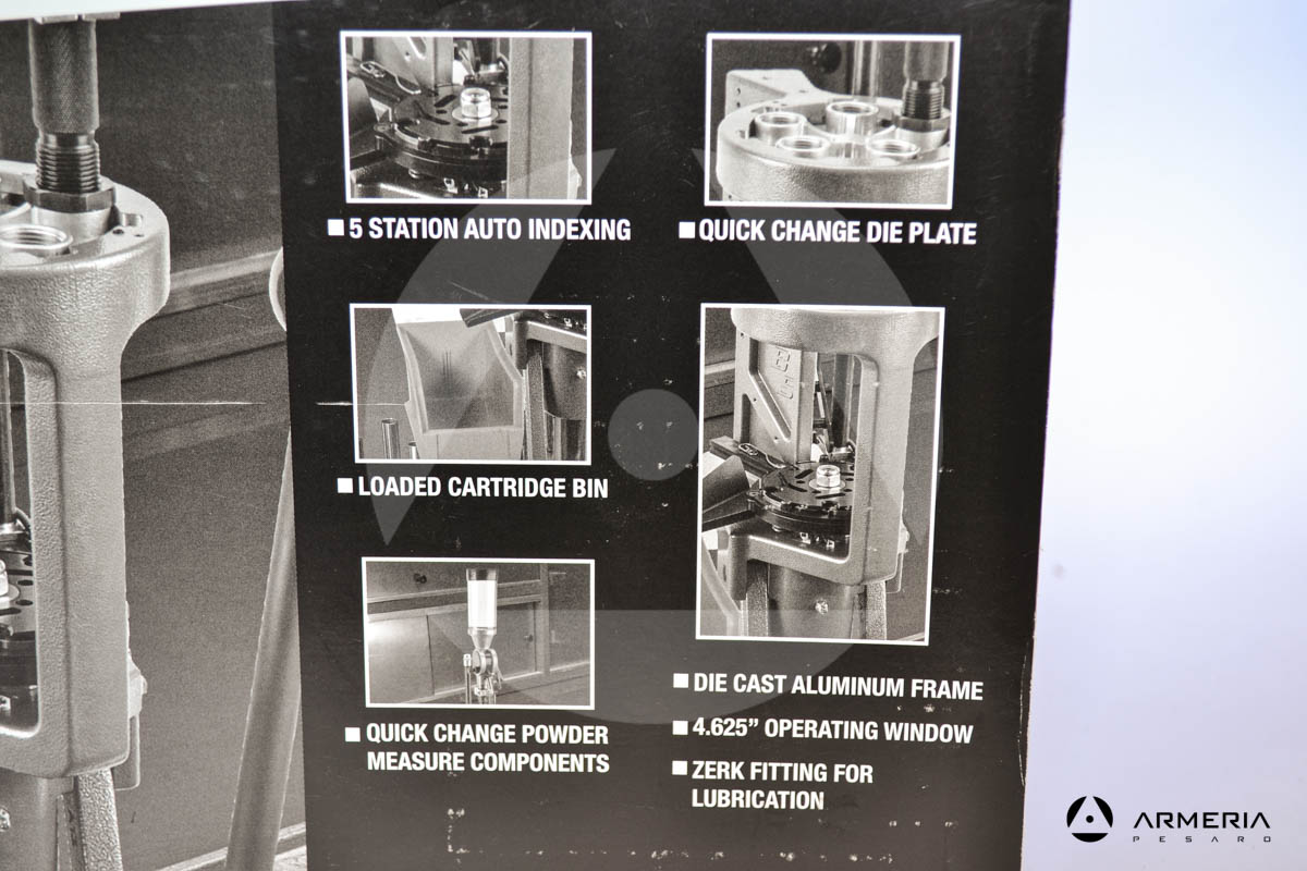 Pressa 5 stazioni RCBS Pro Chucker 5 progressiva #88910 imballo