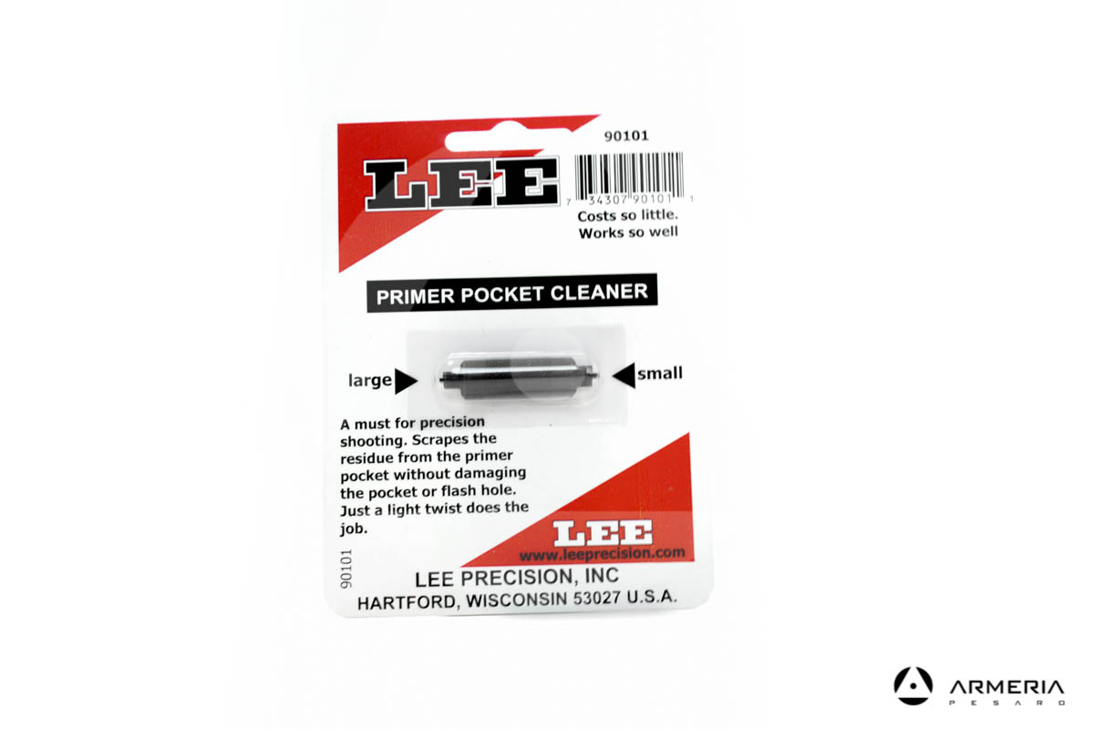 Pulitore universale sede innesco Lee Primer Pocket Cleaner #90101