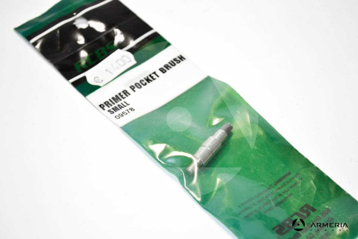 Spazzolino Small RCBS per pulizia innesco sede piccola