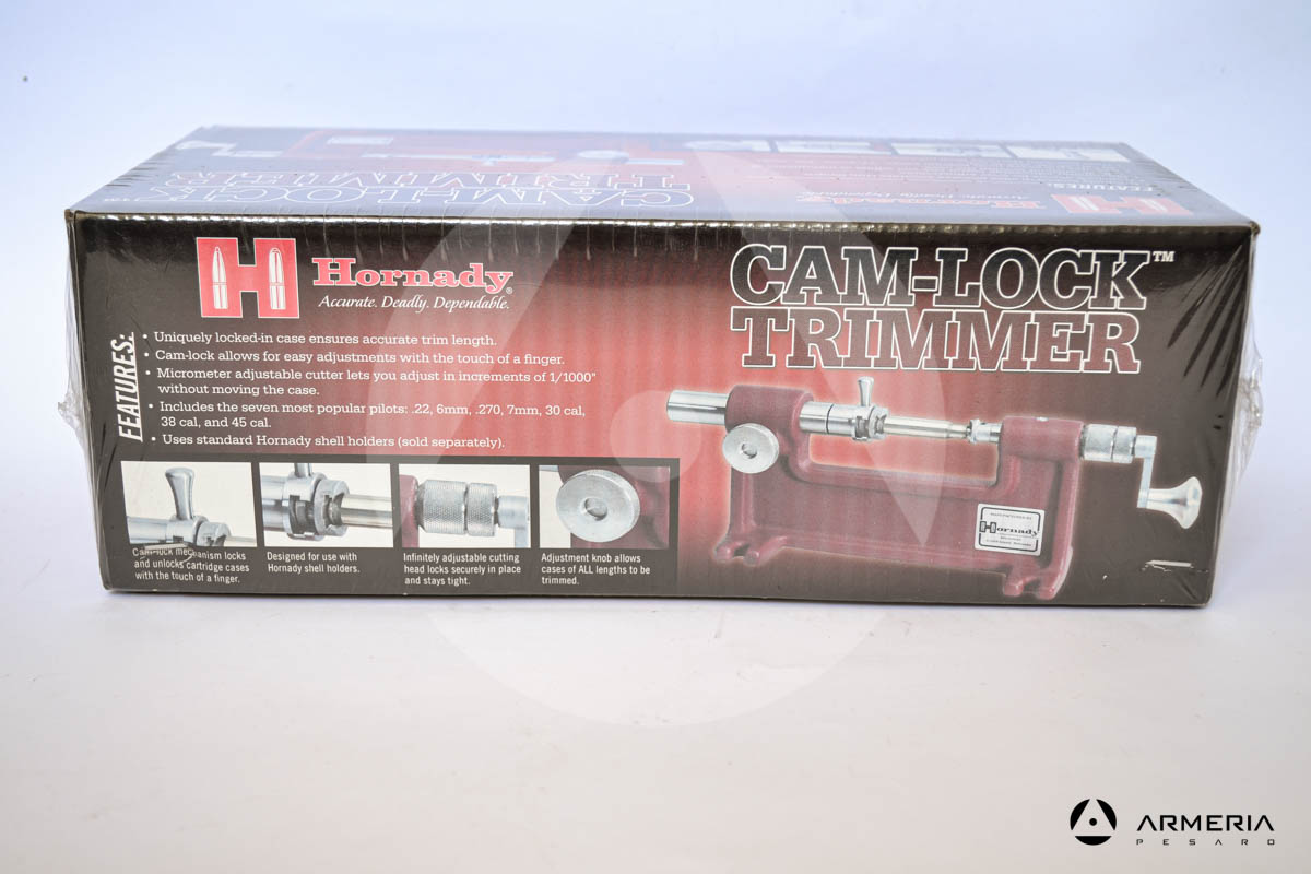 Tornio Hornady Cam-Lock Trimmer imballo Tornio Hornady Cam-Lock Trimmer imballo