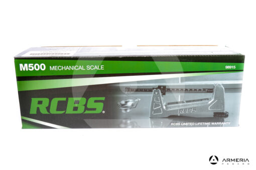 Bilancina meccanica RCBS M500 Mechanical Scale #98915 lato