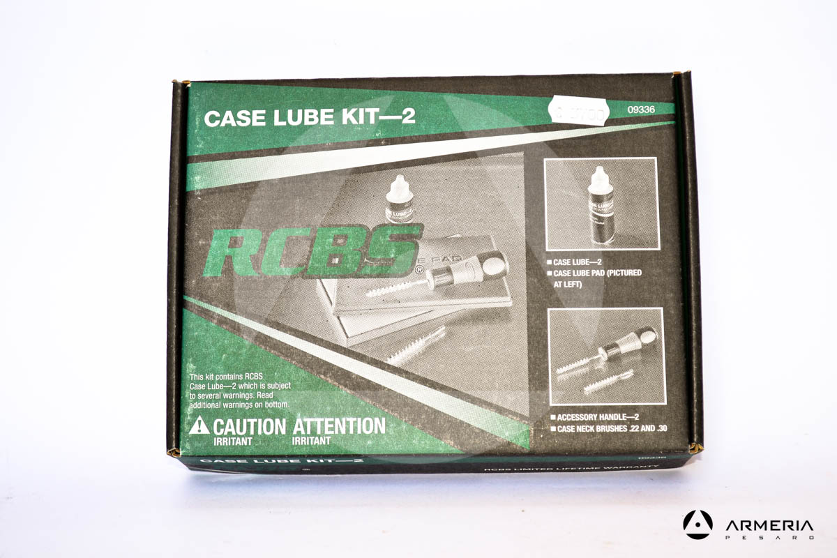 Kit RCBS Case Lube Kit-2 per lubrificazione bossoli #09336 