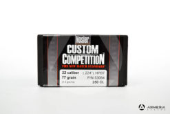 Palle ogive Nosler Custom Competition calibro 22 .224