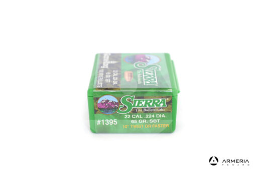 Palle ogive Sierra GameKing calibro 22 224 dia – 65 grani Spitzer 100 pezzi #1395