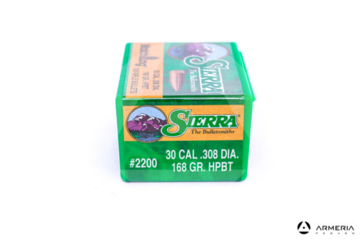 Palle ogive Sierra MatchKing calibro 30 .308 dia – 180 grani HPBT 100 pz #2220