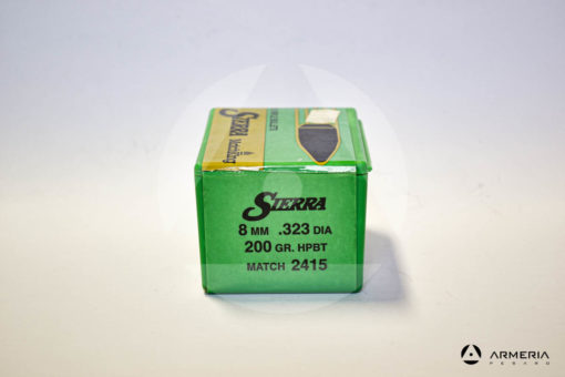Palle ogive Sierra Matchking calibro 8 mm .323 DIA. - 200 grani HPBT – 100 pezzi #2415 -1