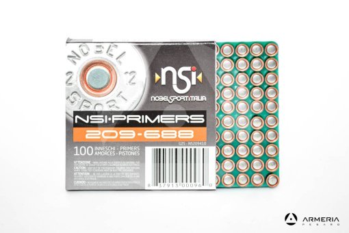 Inneschi NSI Nobel Sport Italia Primers 209-688 - 100 pezzi