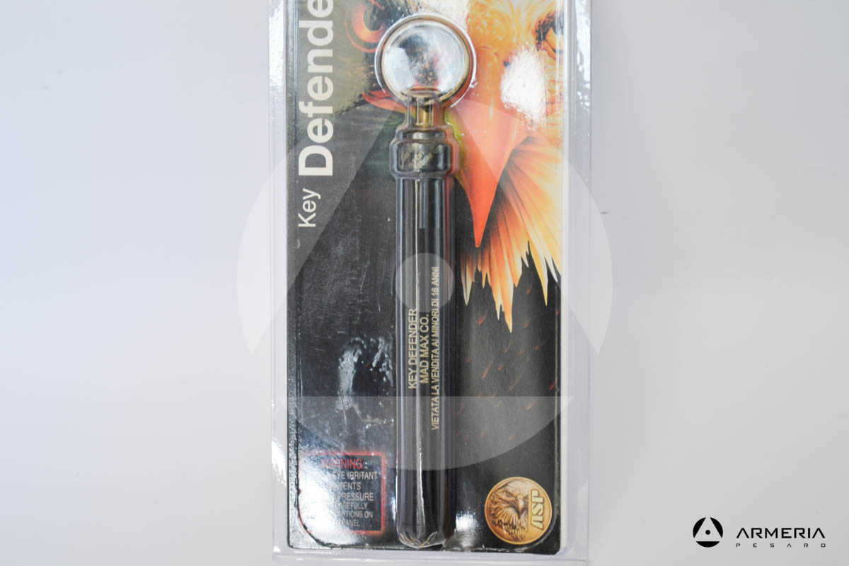Spray per autodifesa al peperoncino Key Defender ASP ricaricabile macro Spray per autodifesa al peperoncino Key Defender ASP ricaricabile macro