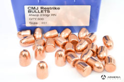 Palle Frontier CMJ Restrike calibro 45 ACP - 230 grani RN - 500 pezzi