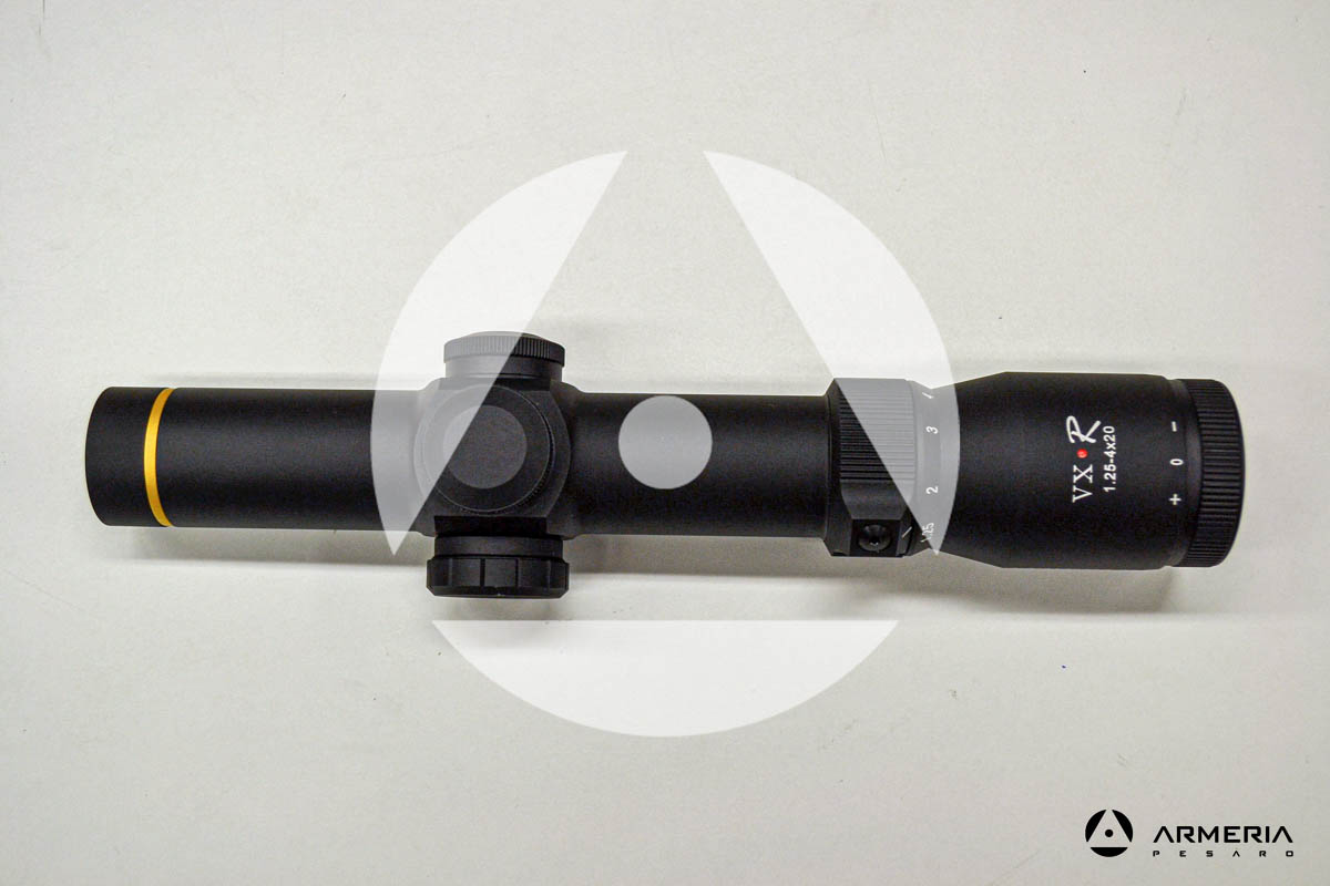 Cannocchiale Ottica da puntamento Leupold VX-R 1.25-4x20 Matte FireDot Duplex_1 vista 1 Cannocchiale Ottica da puntamento Leupold VX-R 1.25-4x20 Matte FireDot Duplex_1 vista 1