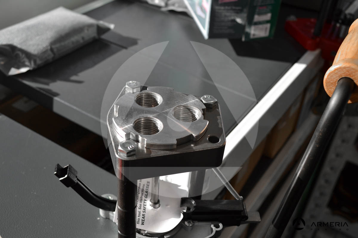 Pressa Lee Pro 1000 9x21 9 mm Luger con maniglia ergonomica 90640