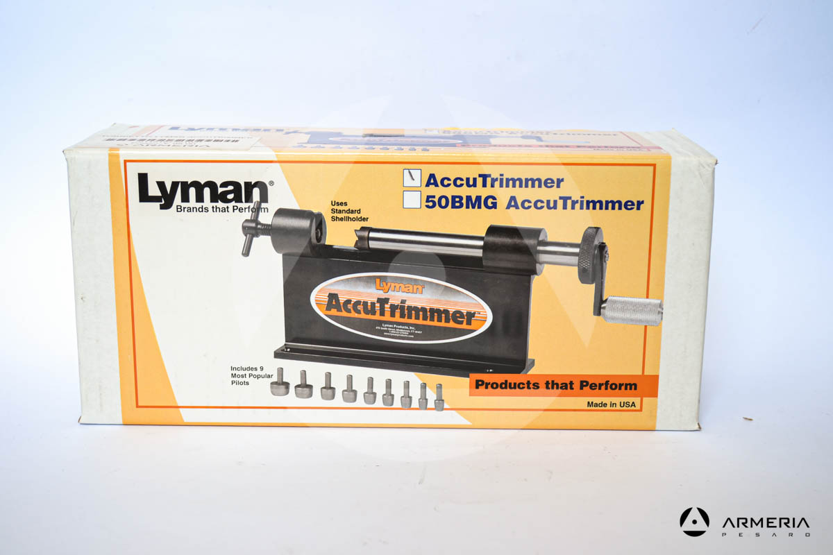 Tornio Lyman AccuTrimmer con 9 piloti inclusi