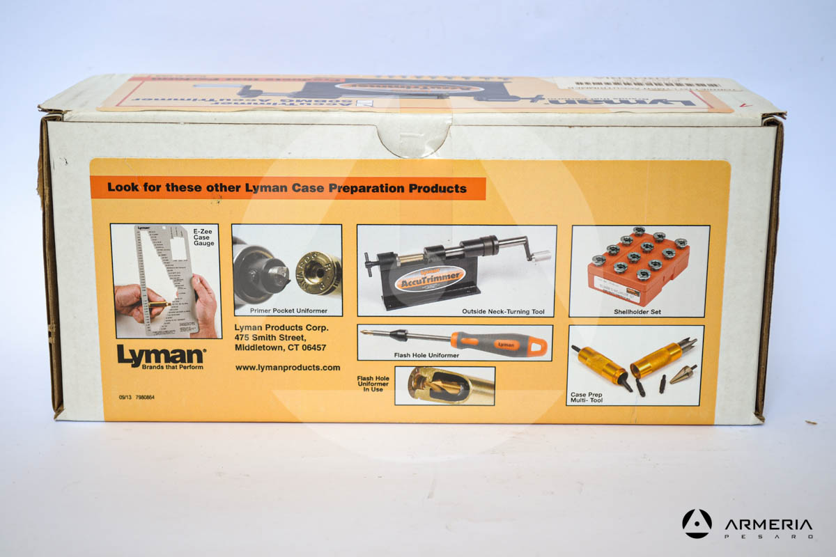 Tornio Lyman AccuTrimmer con 9 piloti inclusi imballo