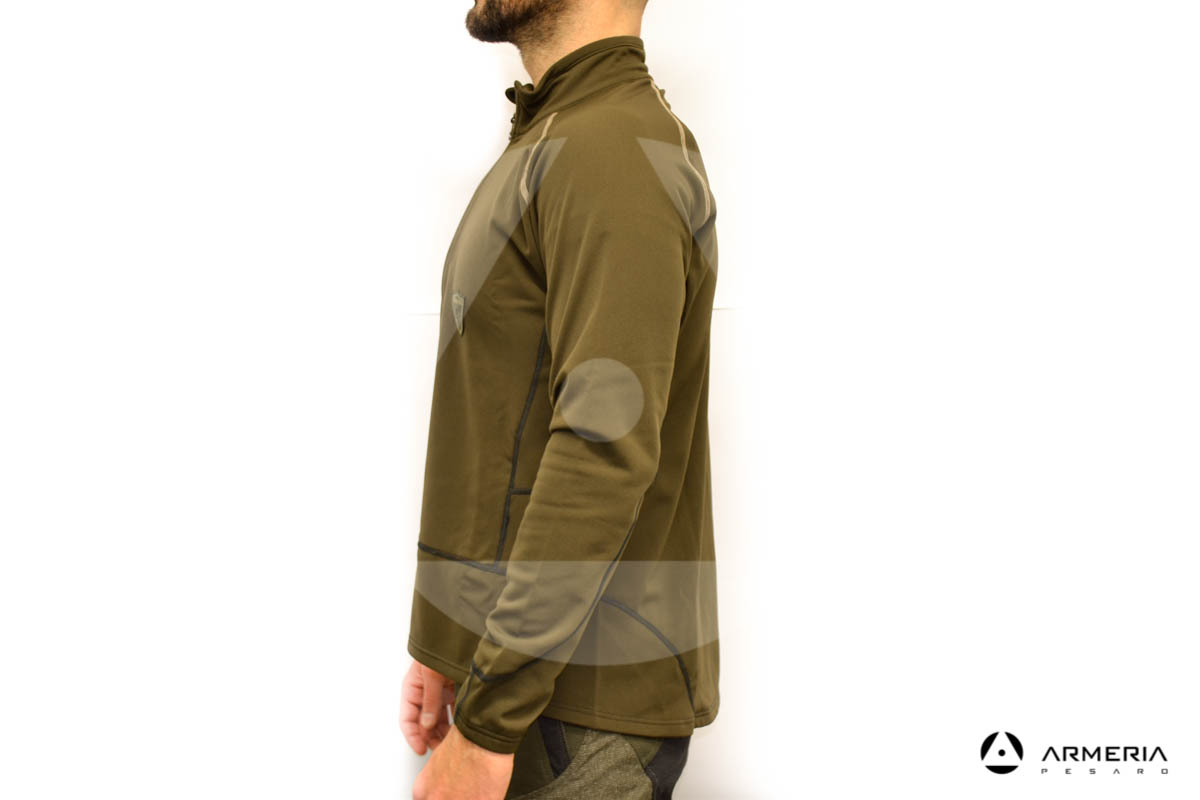 Polo tecnica a lupetto Trabaldo Wolf Thermotech taglia L lato