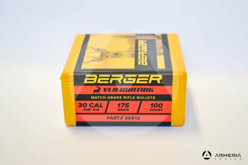 Palle ogive Berger VLD Hunting calibro 30 - 175 grani - 100 pezzi #30512