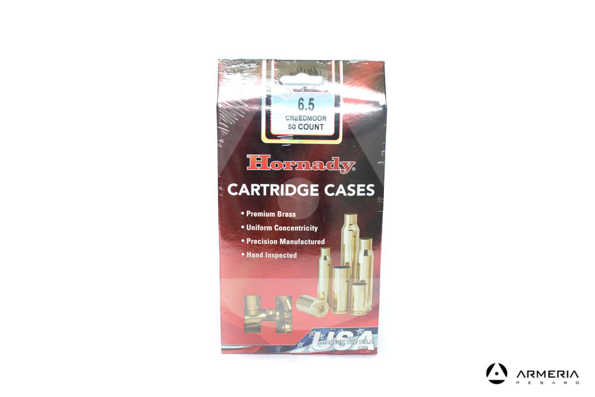Bossoli Hornady calibro 6.5 Creedmoor - 50 pezzi