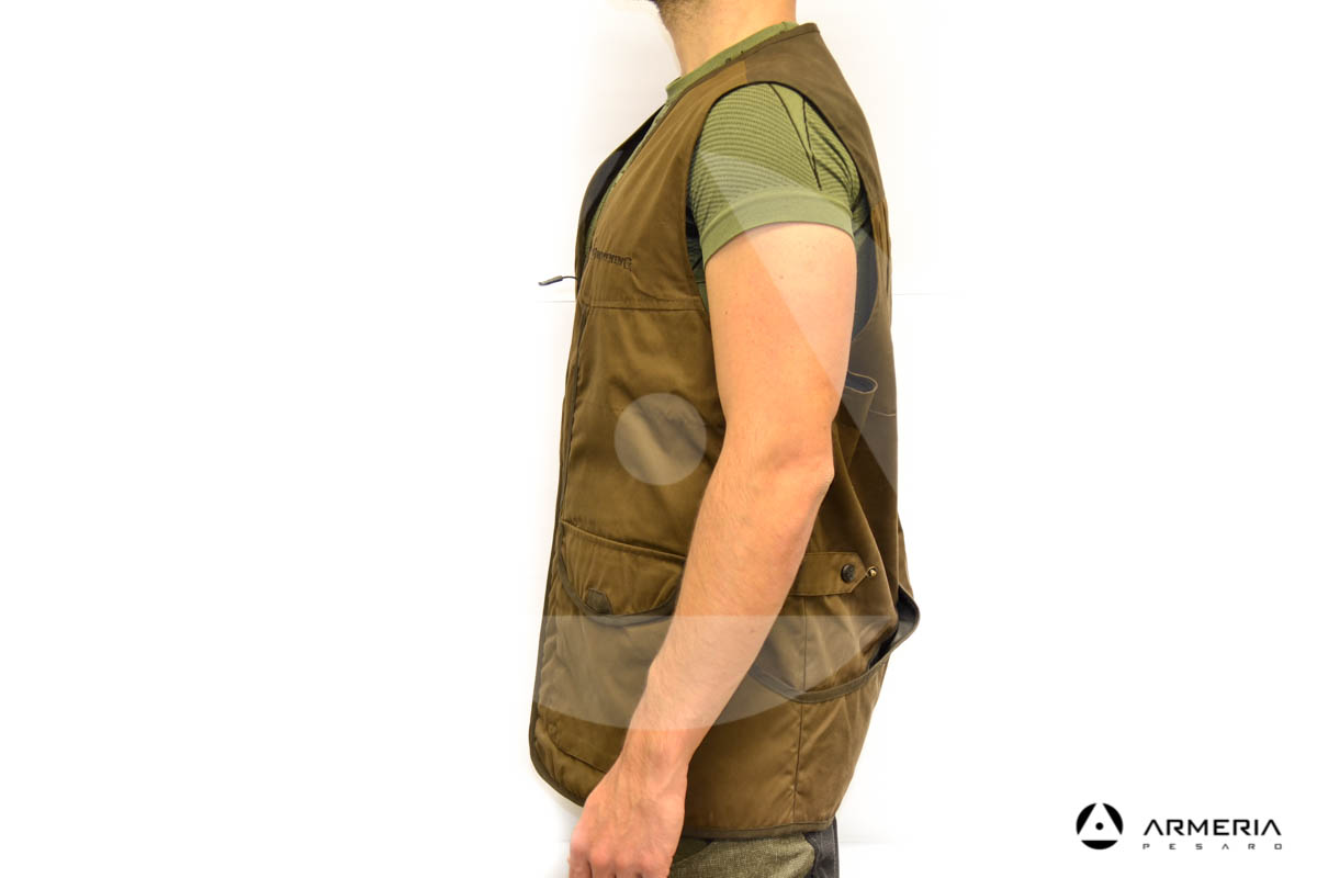 Gilet Browning Field Vest taglia M caccia lato