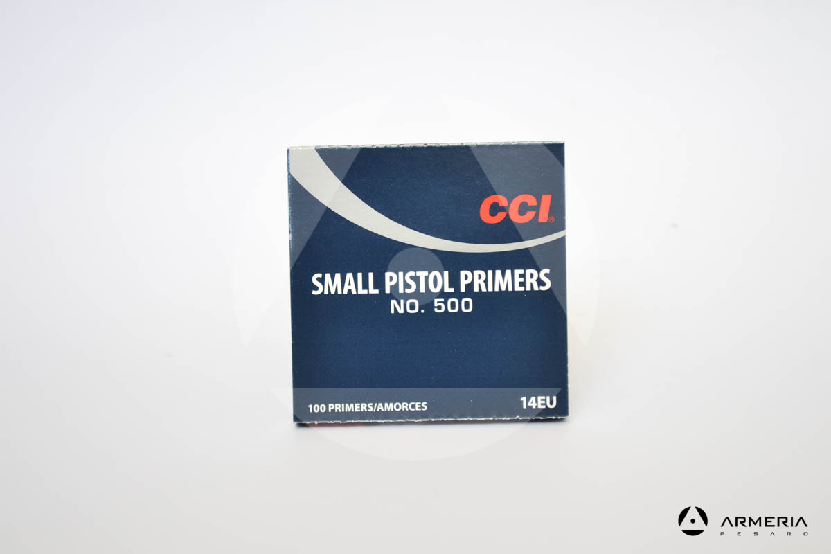 Inneschi CCI Small Pistol Primers n. 500 - 100 pz - 14EU -0