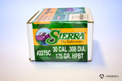 Palle ogive Sierra Matchking calibro 30 .308 DIA. - 175 grani HPBT_1 vista 2