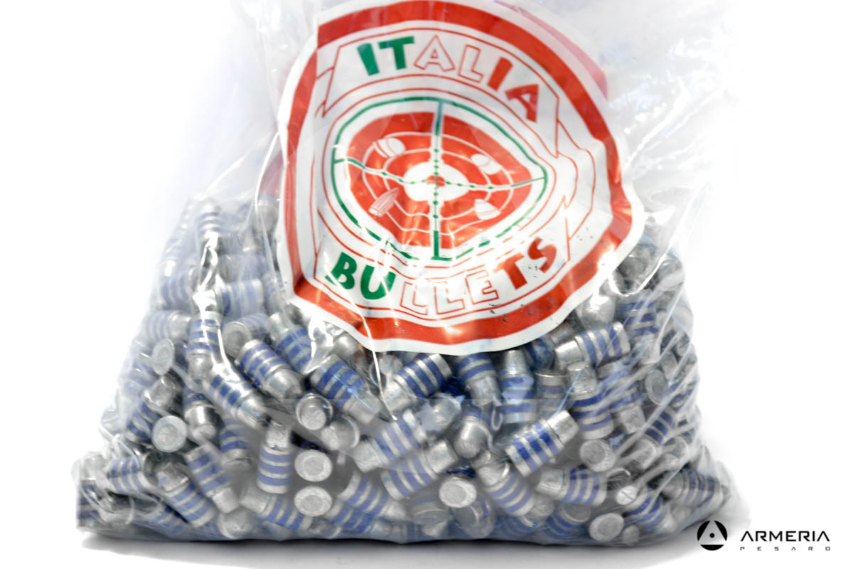 Palle ogive in lega di piombo Italia Bullets 648 SWCPB calibro 38-357 - 155 grani