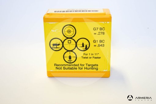 Palle ogive Berger VLD Target calibro 30 - 185 grani - 100 pezzi -0