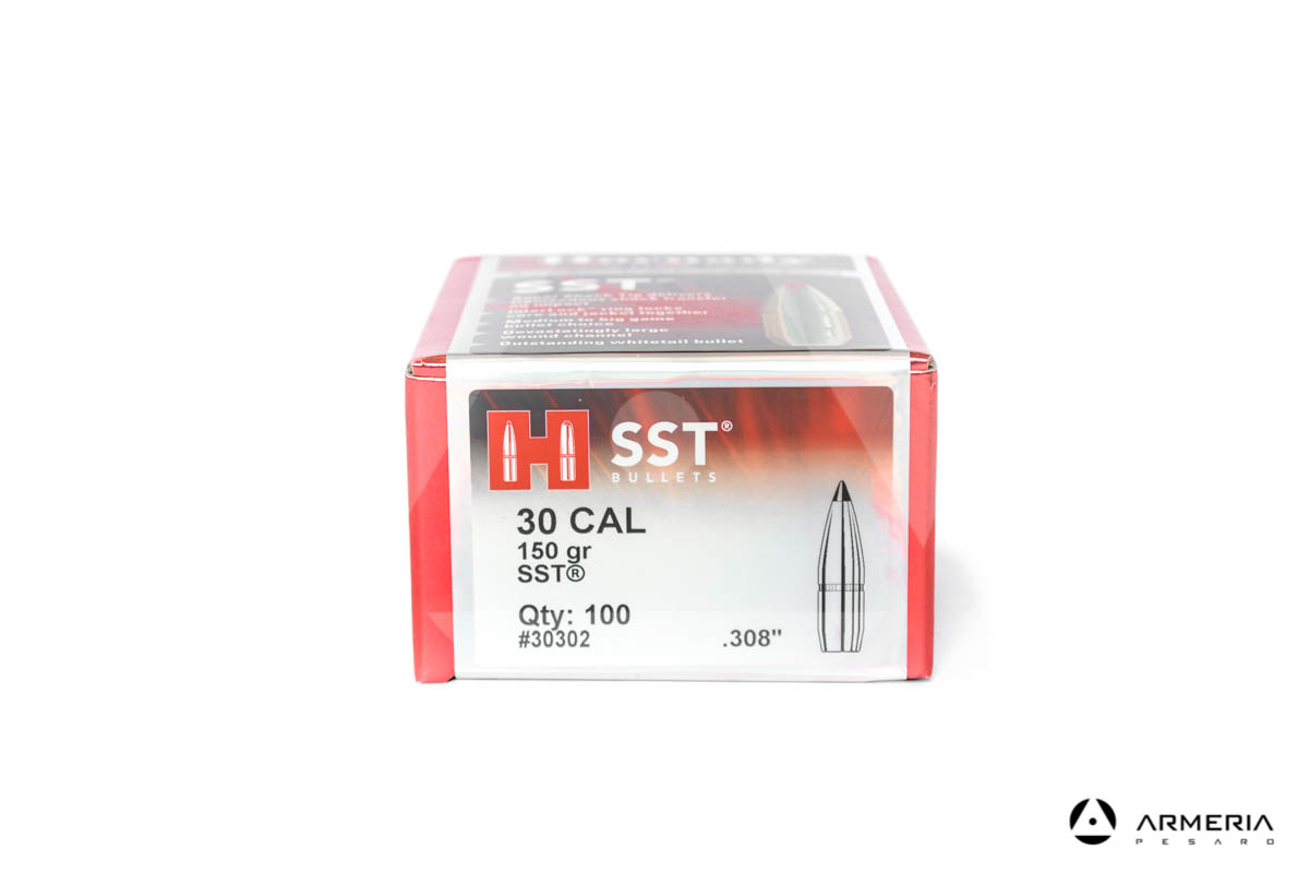 Palle ogive Hornady SST cal. 30 .308" - 150 grani - 100 pz #30302