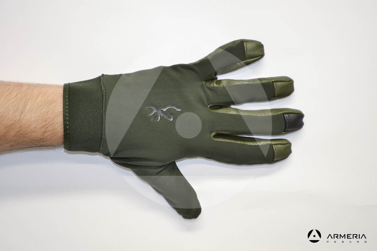 Guanti Browning Dynamic taglia XL con palmo in pelle di capra dorso