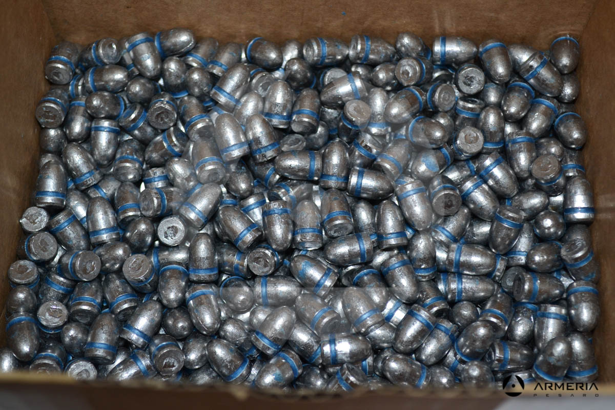 Palle ogive Romana Metalli calibro 9 - 125 grani RN 1000 pezzi