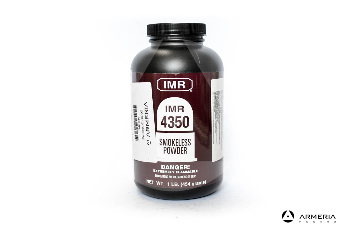 Polvere da ricarica Hodgdon IMR 4350 Smokeless Powder #840646