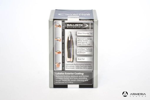Palle ogive Nosler Ballistic Silver Tip calibro 30 - 168 grani - 50 pezzi #51160