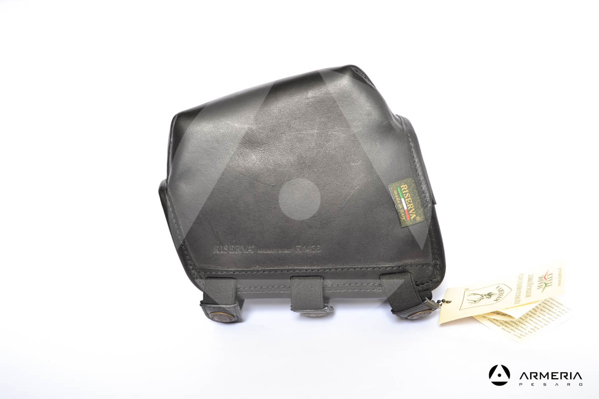 Allineatore ottico per calcio carabina Riserva equipaggiamento caccia in pelle lato