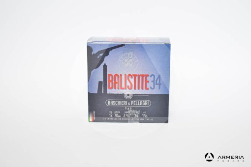 B&P Baschieri e Pellagri Balistite 34 calibro 12 - Piombo 6 - 25 cartucce