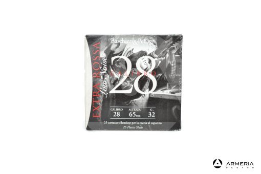 B&P Baschieri e Pellagri Extra Rossa Low Noise calibro 28 Piombo 9 - 25 cartucce
