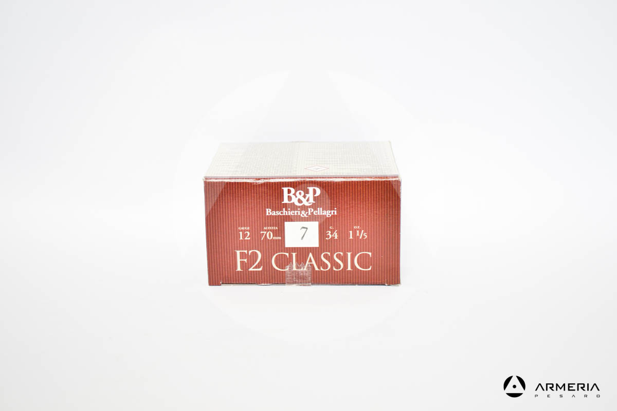 B&P Baschieri e Pellagri F2 Classic calibro 12 - Piombo 7 - 25 cartucce modello