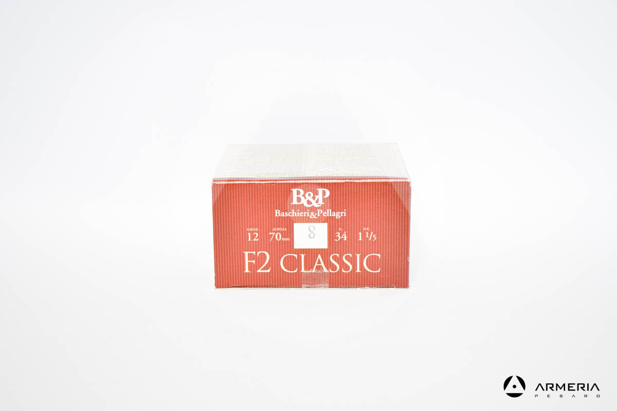 B&P Baschieri e Pellagri F2 Classic calibro 12 - Piombo 8 - 25 cartucce modello