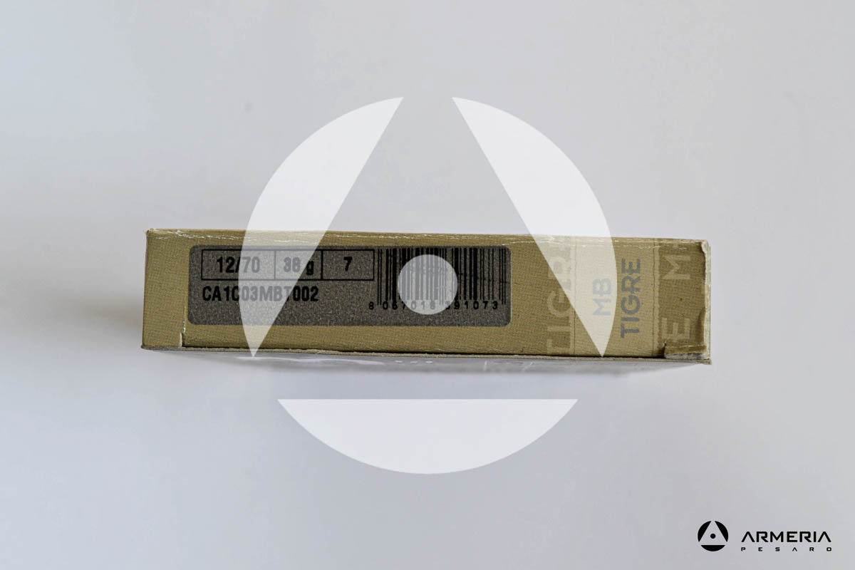 B&P Baschieri e Pellagri MB Tigre Special Edition calibro 12 - Piombo 7 - 10 cartucce_1 lato