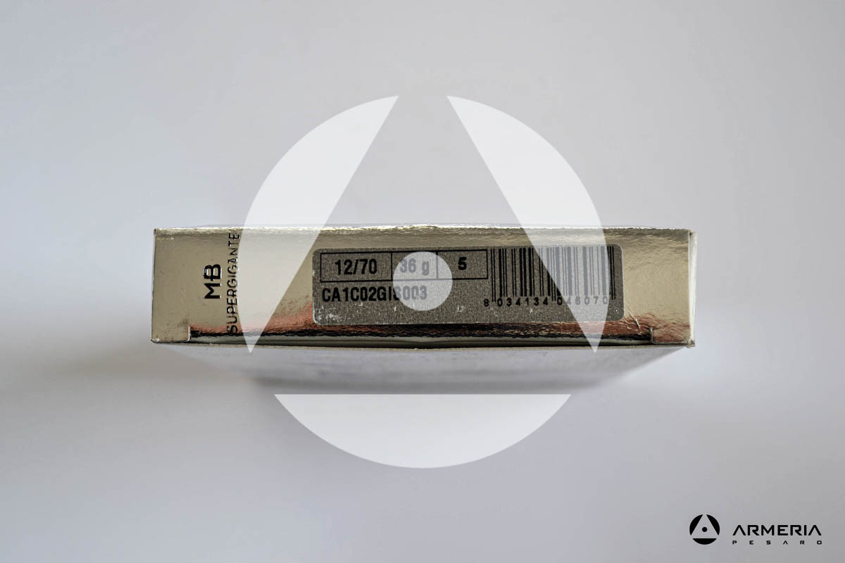 B&P Baschieri e Pellagri MB feltro supergigante calibro 12 - Piombo 5 - 10 cartucce_2 lato 1