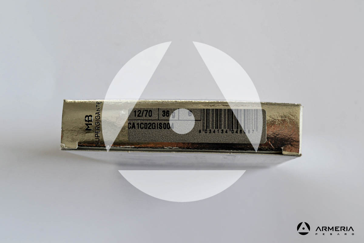 B&P Baschieri e Pellagri MB feltro supergigante calibro 12 - Piombo 6 - 10 cartucce_1 lato