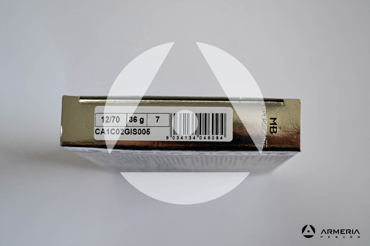 B&P Baschieri e Pellagri MB feltro supergigante calibro 12 - Piombo 7 - 10 cartucce_2 lato 1