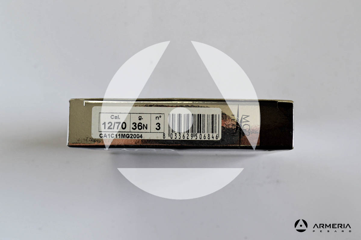 B&P Baschieri e Pellagri MG2 Flash Extra Velocity calibro 12 - Piombo 3 - 10 cartucce_1 lato