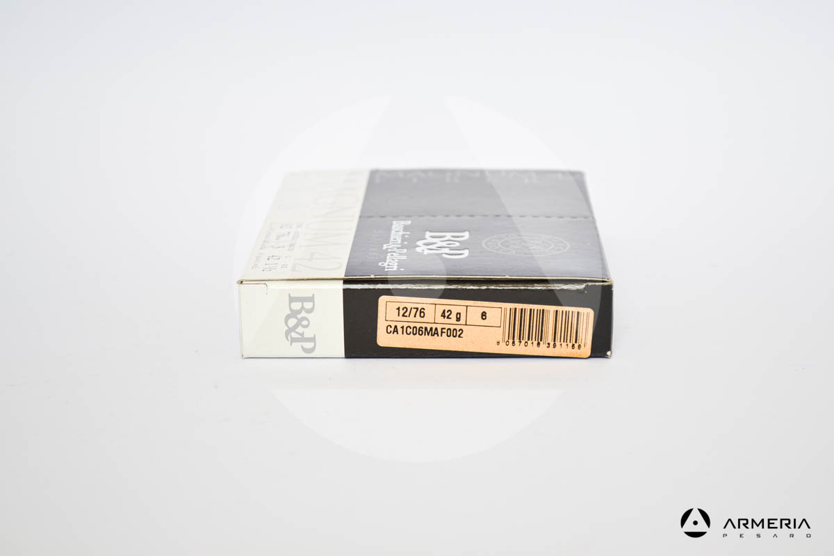 B&P Baschieri e Pellagri Magnum 42 Fiber calibro 12 - Piombo 6 - 10 cartucce modello B&P Baschieri e Pellagri Magnum 42 Fiber calibro 12 - Piombo 6 - 10 cartucce modello