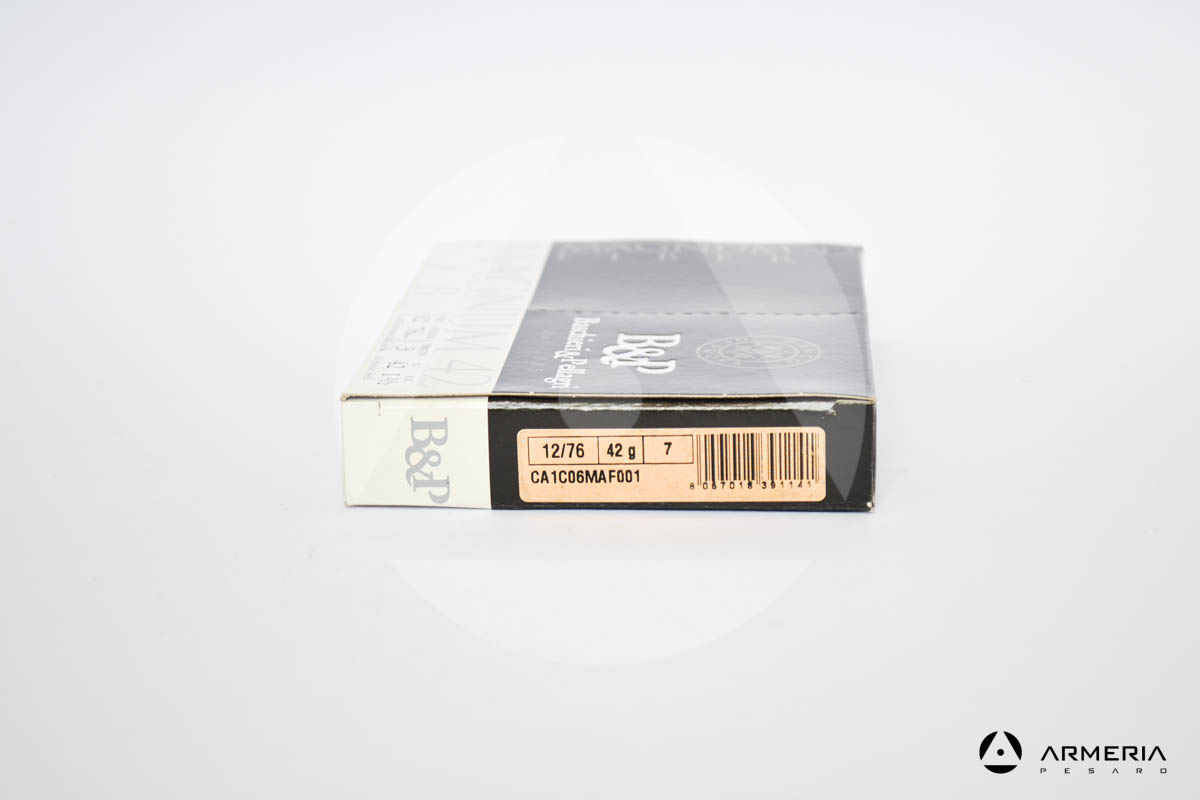 B&P Baschieri e Pellagri Magnum 42 Fiber calibro 12 - Piombo 7 - 10 cartucce modello B&P Baschieri e Pellagri Magnum 42 Fiber calibro 12 - Piombo 7 - 10 cartucce modello