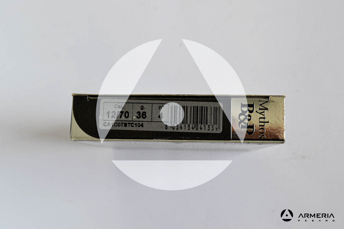 B&P Baschieri e Pellagri Mythos Stanziale Classic calibro 12 - Piombo 4 - 10 cartucce_1 lato